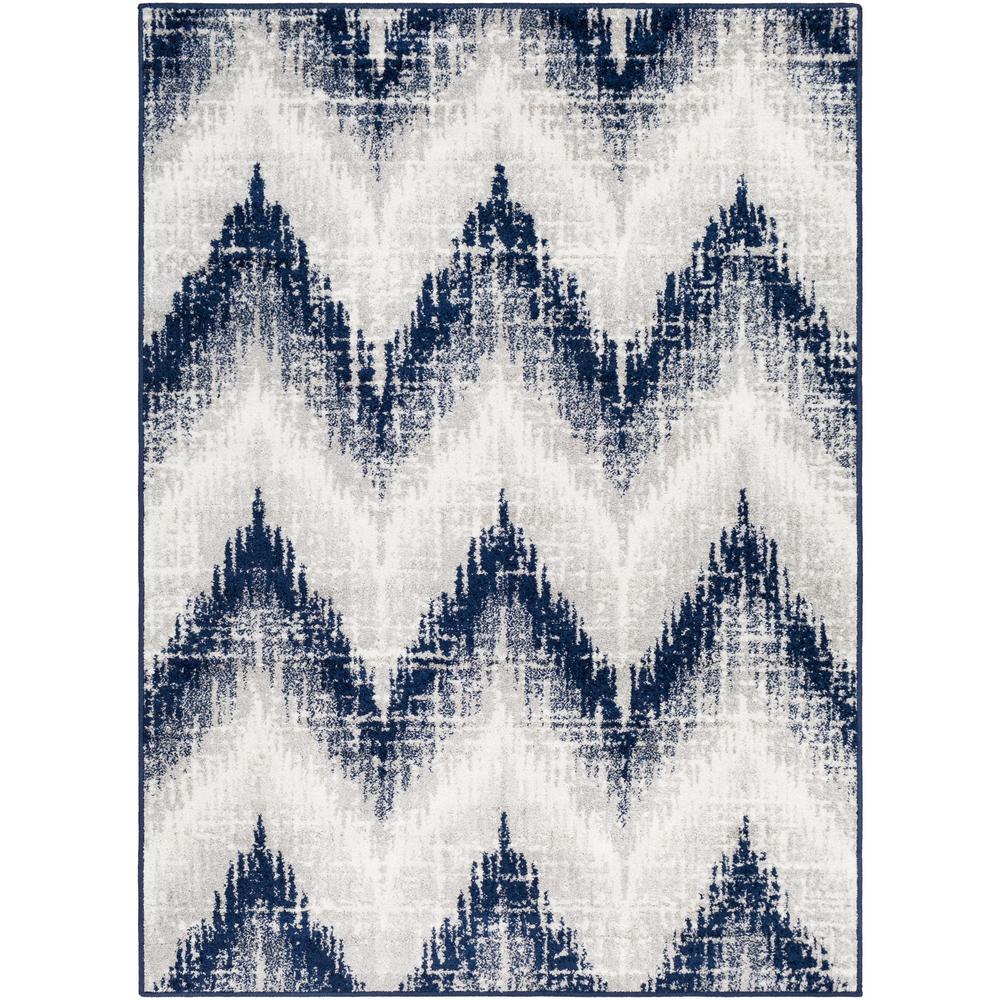 Artistic Weavers Morana Navy 2 Ft X 3 Chevron Area Rug