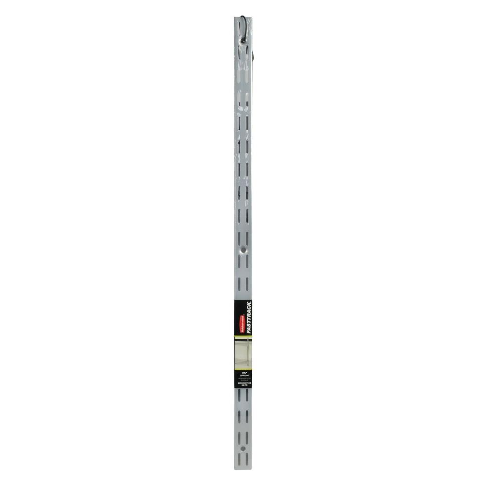 Rubbermaid Fasttrack Garage 25 In Upright 1784365 The Home Depot