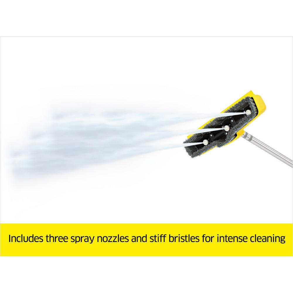 Karcher Water Broom Scrubber Abrasion Resistant Stiff Bristle Pressure
