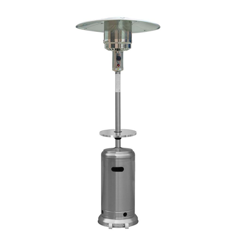 Az Patio Heaters 48 000 Btu Stainless Steel Propane Patio Heater Hlds01 Bst The Home Depot