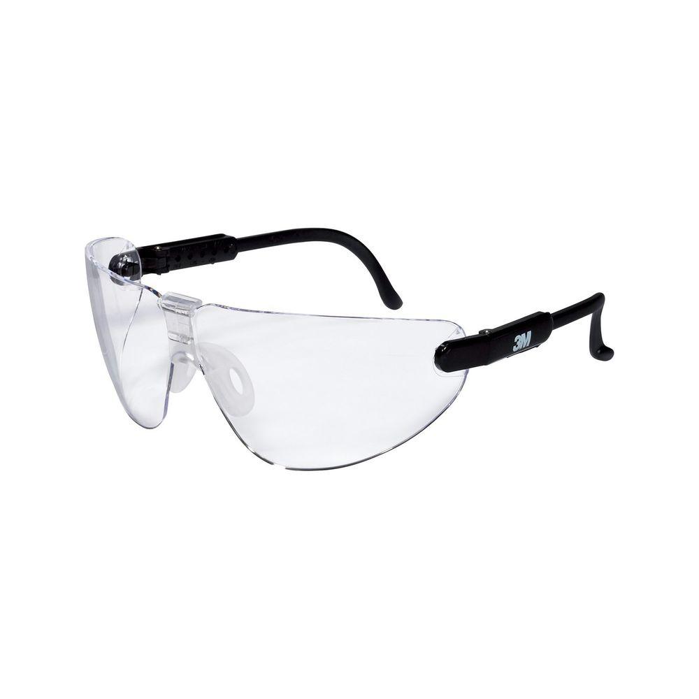 Black Frame with Clear Lenses Professional Safety Glasses