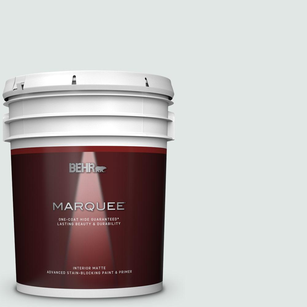Behr Marquee 5 Gal 490e 1 Glimmer Matte Interior Paint And Primer 490e 1 Glimmer Matte Interior Paint And Primer In One