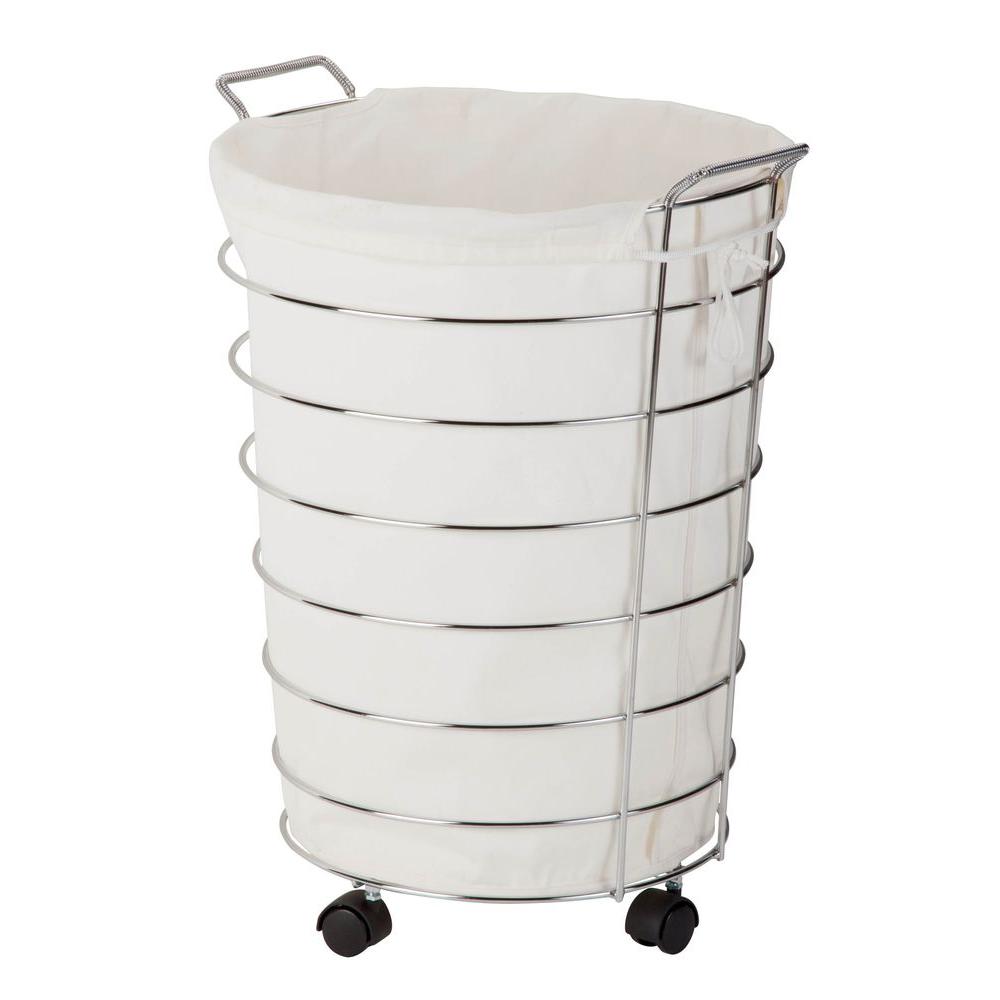 rolling laundry basket