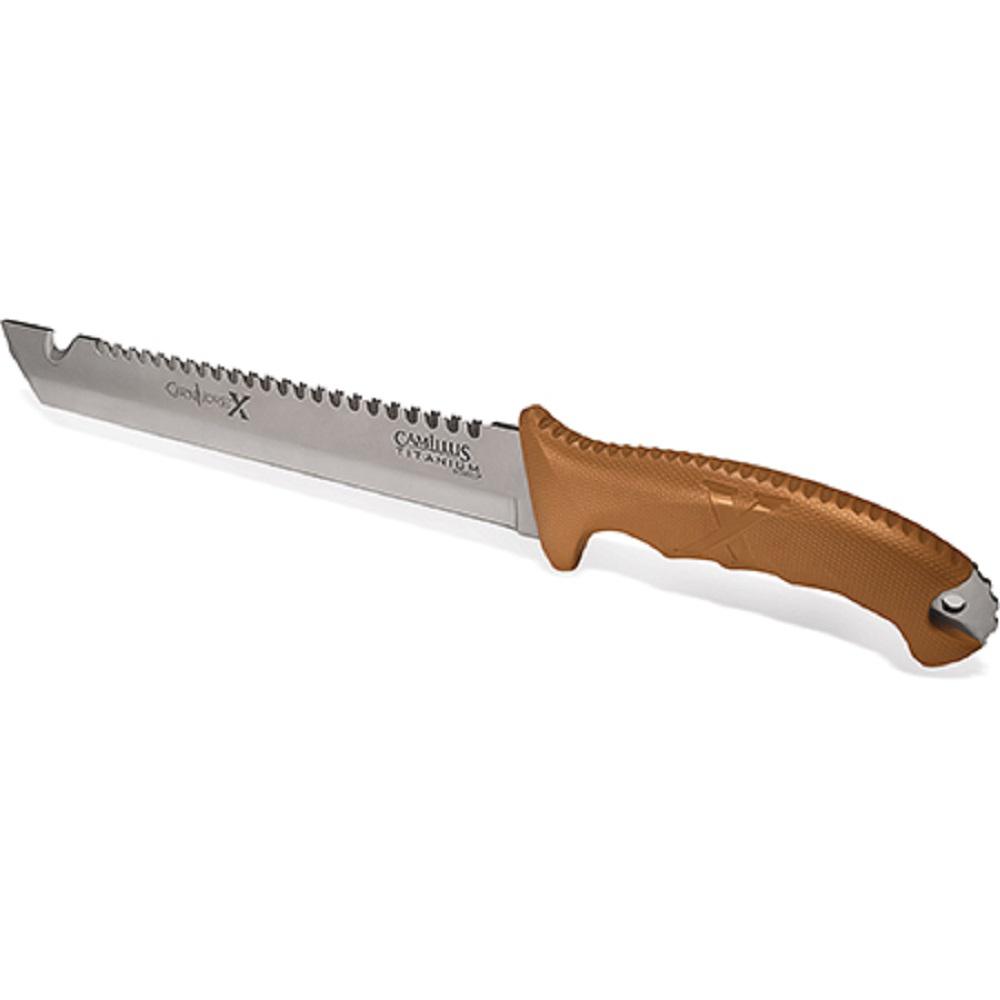 Camillus Carnivore X 18 in. ABS Handle MultiChisel Full Tang Blade and