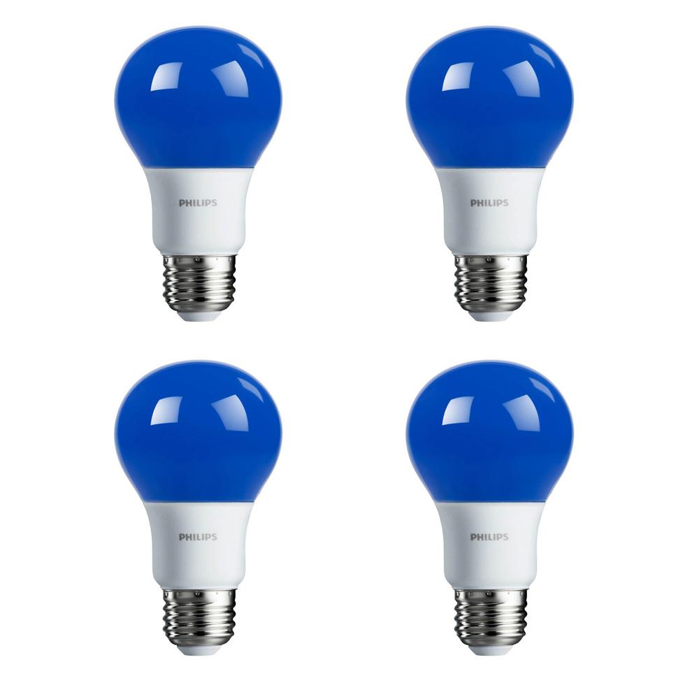 blue led light bulbs for home