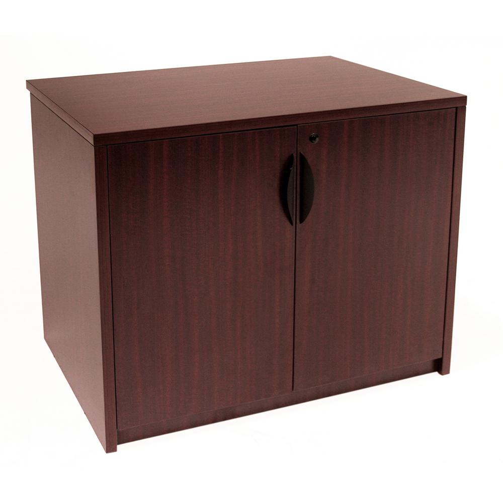 Lockable Office Storage Cabinets Home Furniture The Legacy 29 In Mahogany Storage Cabinet