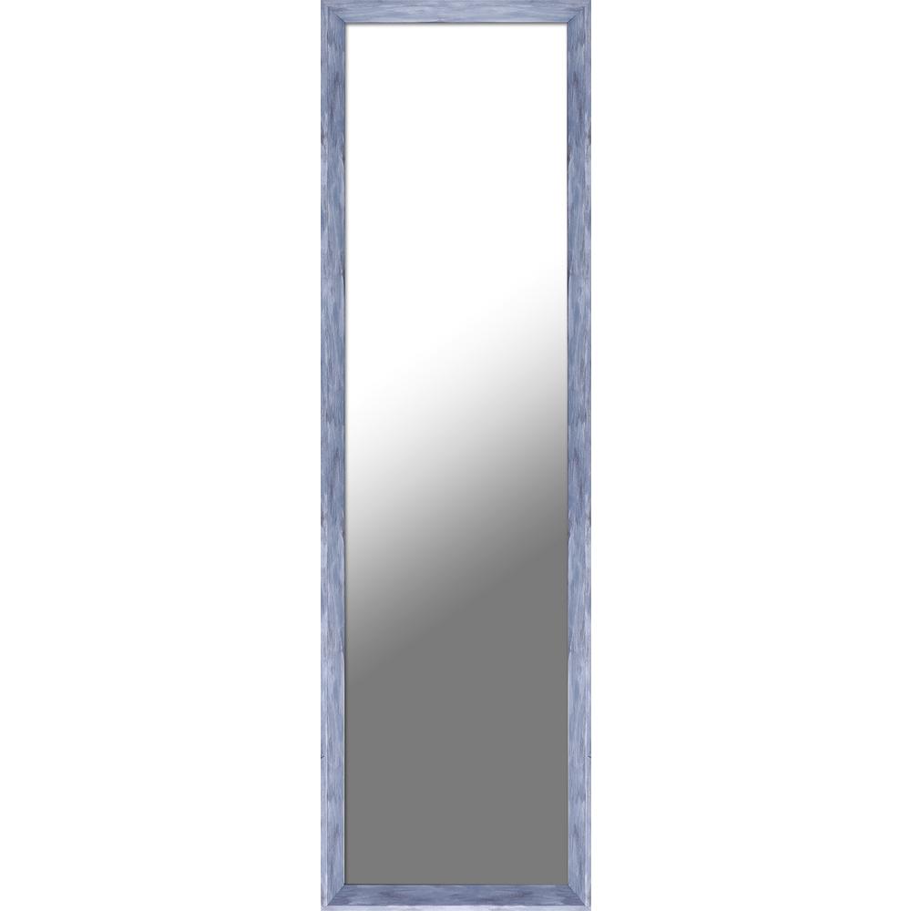 Mirrorize Canada 13 5 In X 49 5 In Blue Patina Door Mirror