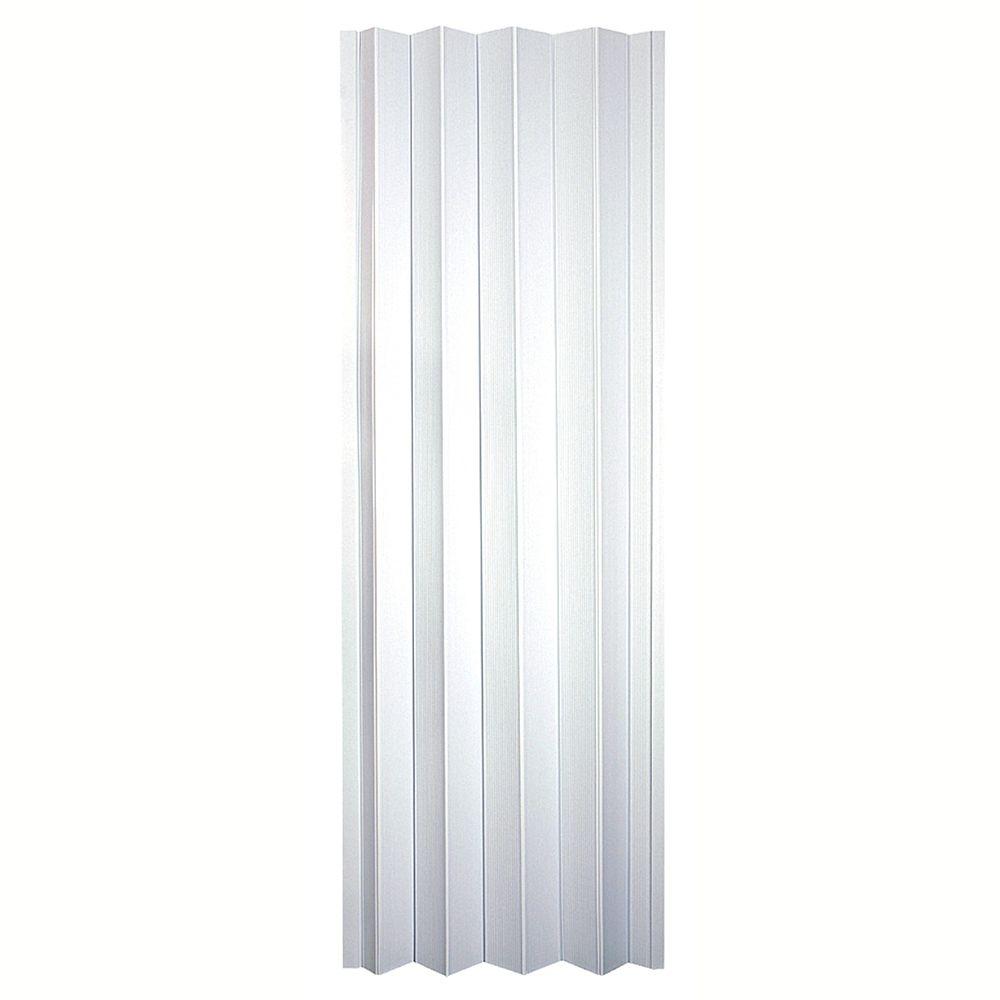 Spectrum 36 in. x 80 in. Contempra Vinyl SandWhite Accordion Door
