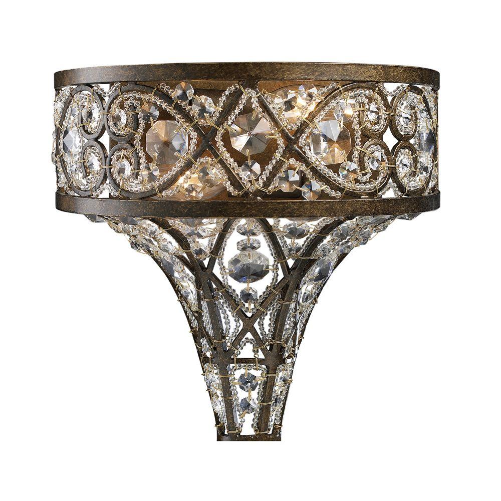 An Lighting Amherst 2 Light Antique White Sconce Tn 6949 The An Lighting Amherst 2 Light Antique White Sconce