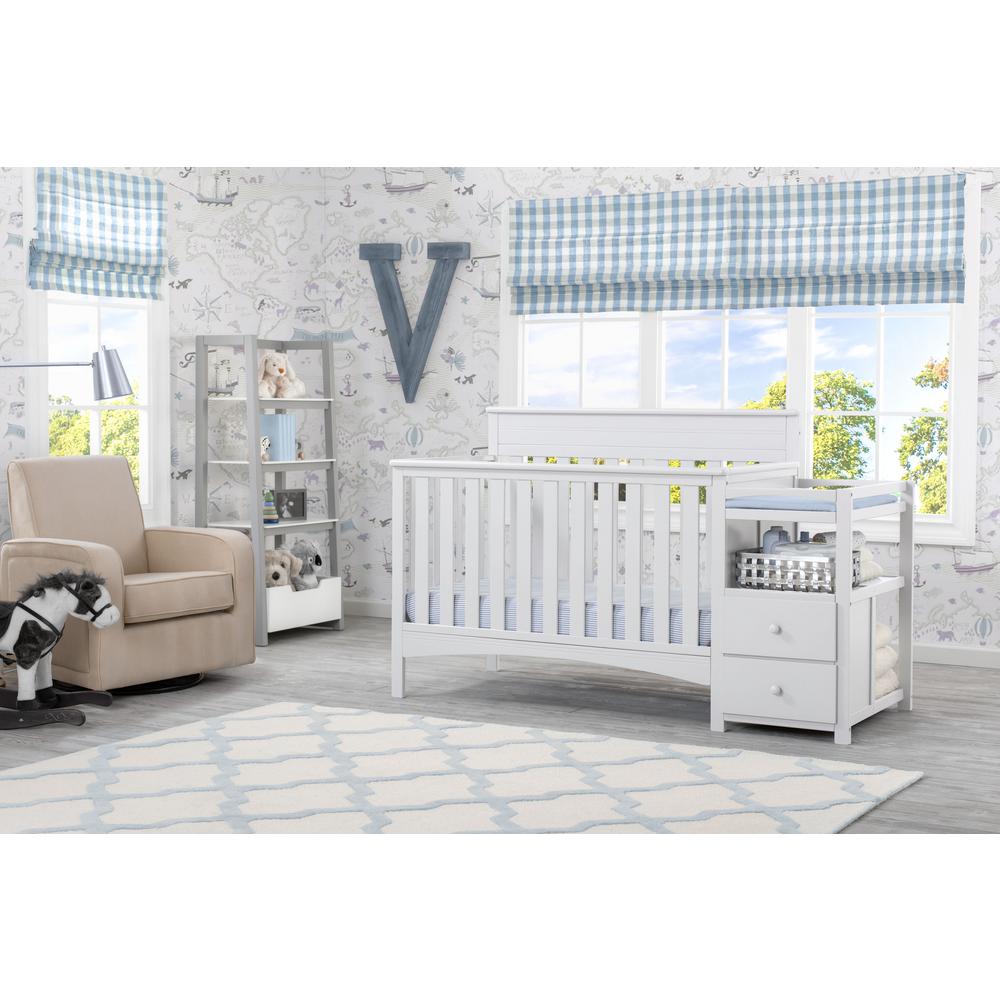 delta bridgeport crib and changer
