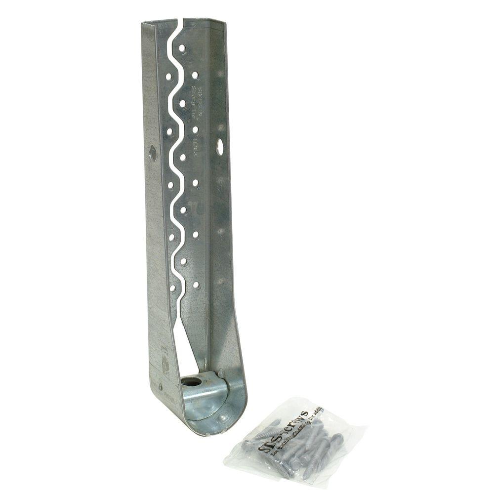 Simpson Strong Tie Hdu 16 58 In Galvanized Predeflected Holdown With Strong Drive Sds Screws