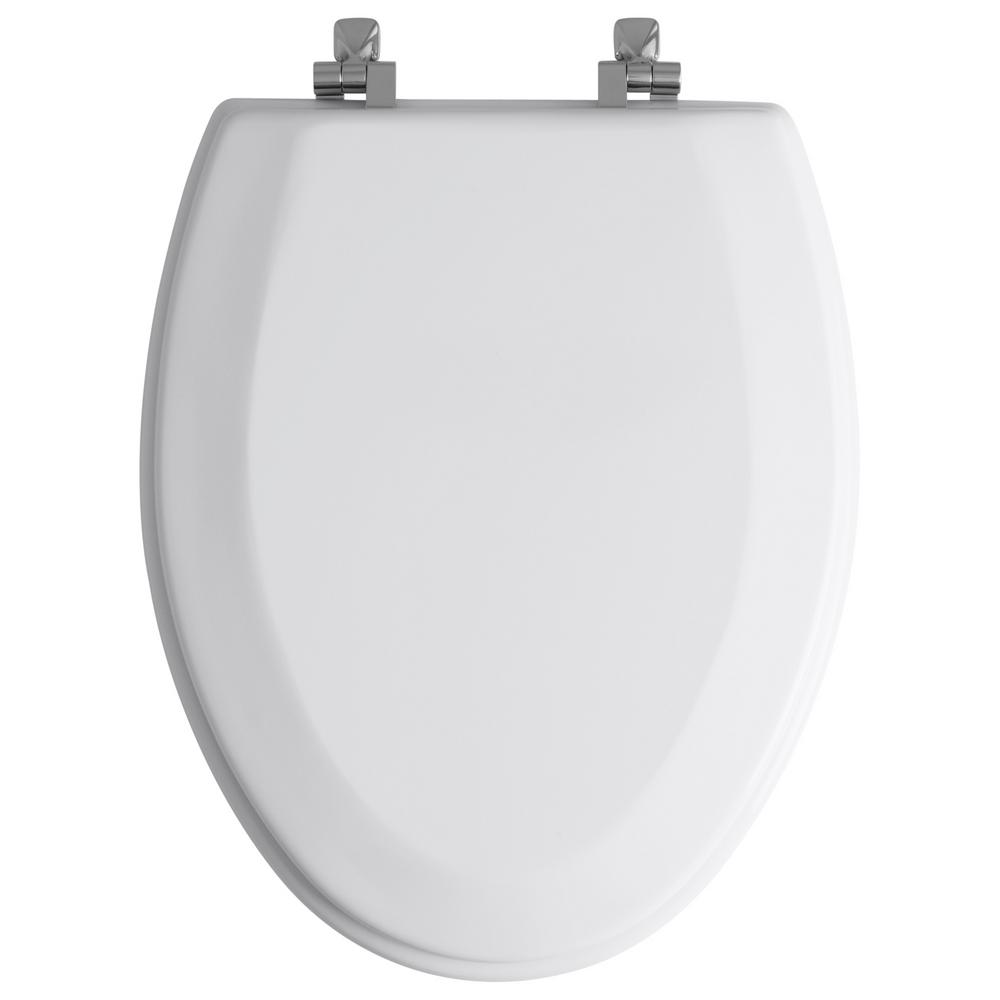 KOHLER Elongated Closed Front Toilet Seat w/ Cover Bathroom Accessories