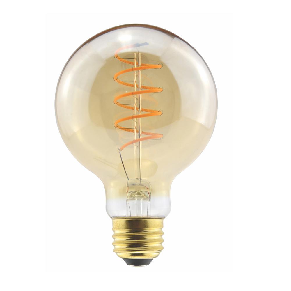 Halco Lighting Technologies 40 Watt Equivalent 6 G25 Dimmable Led Amber Globe Curved Filament Antique Vintage Light Bulb 2000k 85079 Halco Lighting Technologies 40 Watt Equivalent 6 G25 Dimmable Led Amber Globe Curved Filament Antique Vintage Light Bulb 2000k 85079