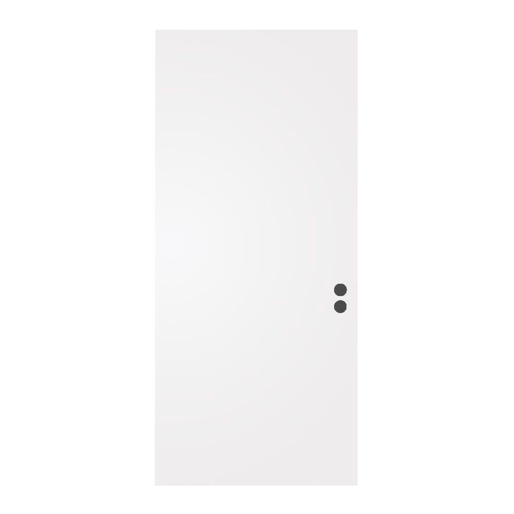 JELDWEN 32 in. x 79 in. Flush Primed Fiberglass Front Door SlabA01659 The Home Depot