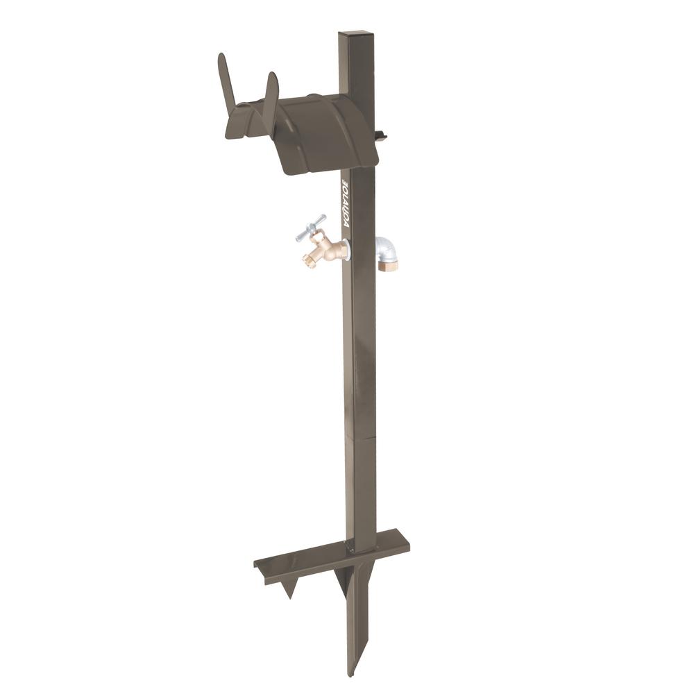 Aqua Joe 125 Ft Capacity Garden Hose Stand With Brass Faucet Tan Sj Shsbb The Home Depot - Garden Hose Holder With Faucet Aqua Joe 125 Ft Capacity Garden Hose Stand With Brass Faucet Tan Sj Shsbb The Home Depot - Garden Hose Holder With Faucet