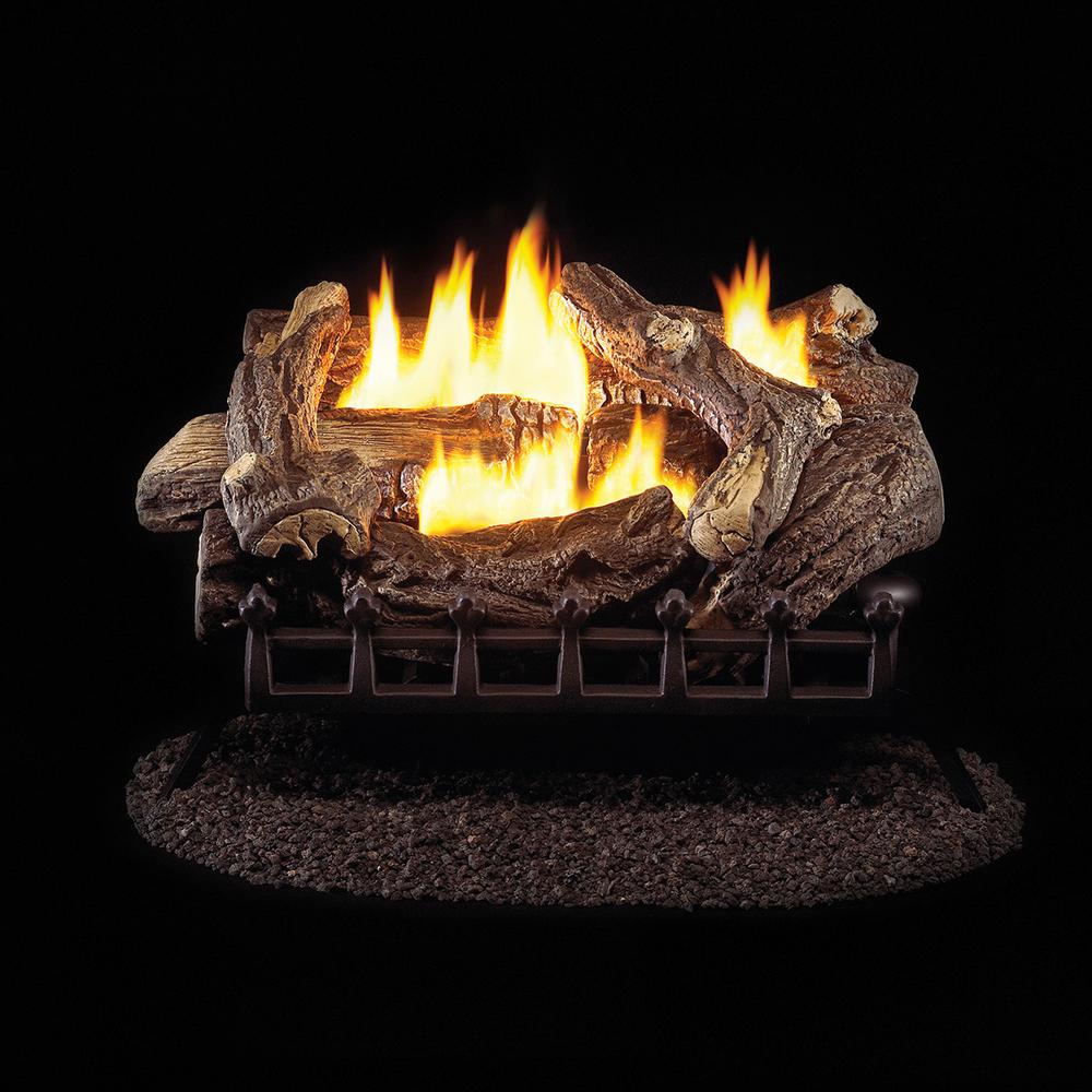 Procom 24 In Ventless Liquid Propane Gas Log Set With Manual Control 210082 The Home Depot - Ventless Propane Fireplace Log Set Procom 24 In Ventless Liquid Propane Gas Log Set With Manual Control 210082 The Home Depot - Ventless Propane Fireplace Log Set