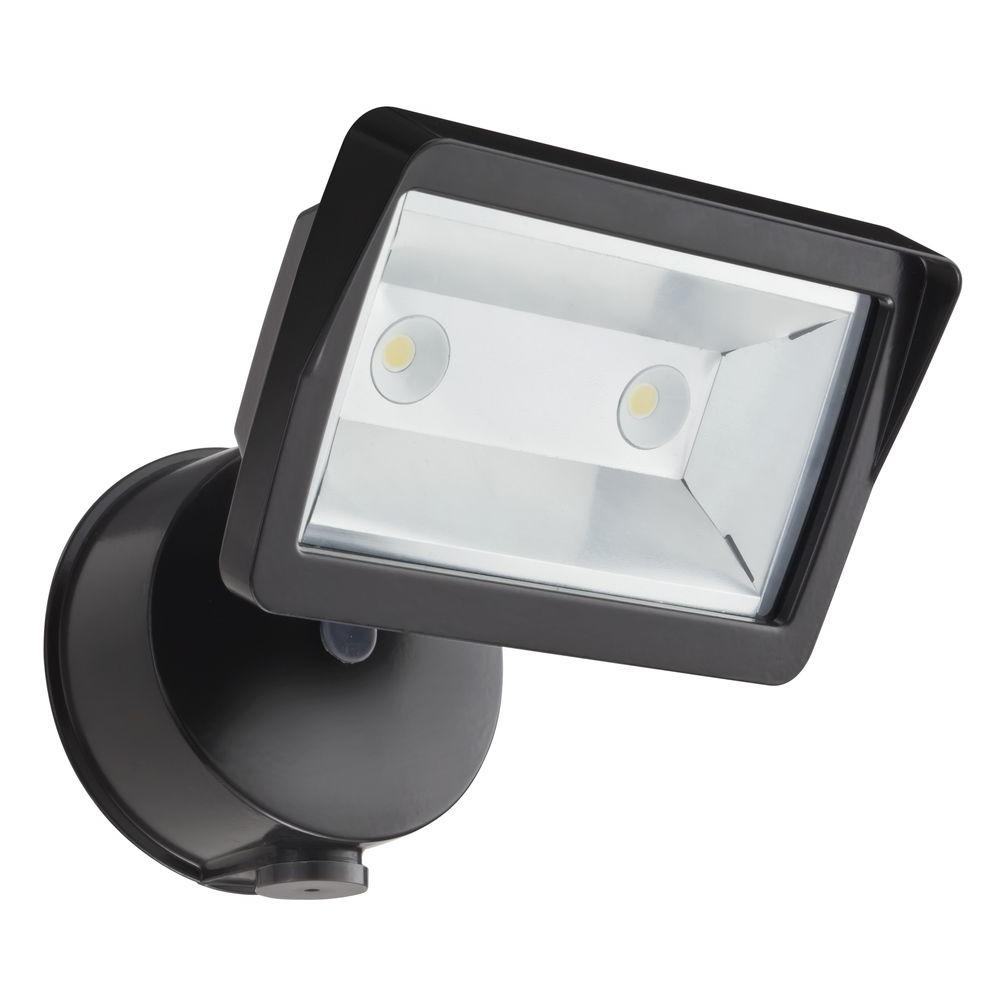 Lithonia Lighting Bronze Outdoor Integrated Led Wall Mount Flood Lithonia Lighting Bronze Outdoor Integrated Led Wall Mount Flood Light With Dusk To Dawn Photocell