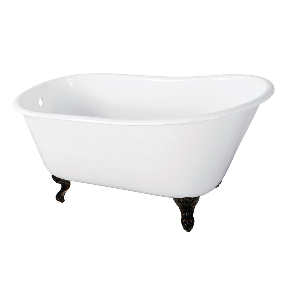 4 ft cast iron bathtub