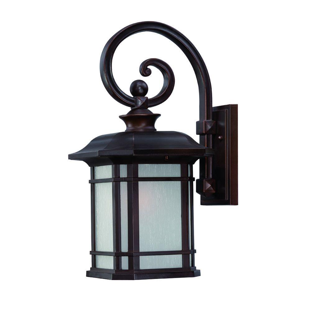 Acclaim Lighting Somerset Collection 1 Light Architectural Bronze Outdoor Wall Lantern Sconce Acclaim Lighting Somerset Collection 1 Light Architectural Bronze Outdoor Wall Lantern Sconce