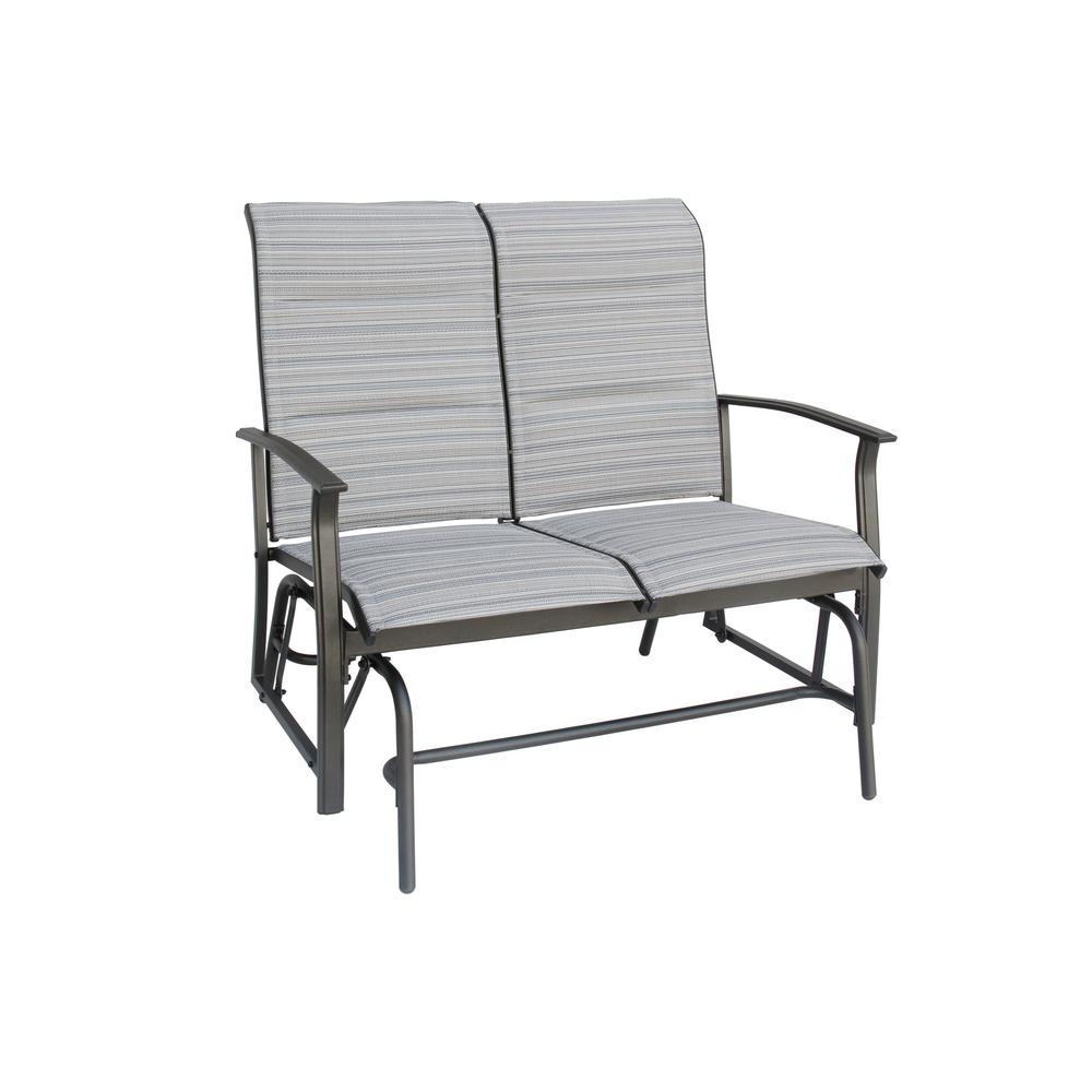 metal glider chair