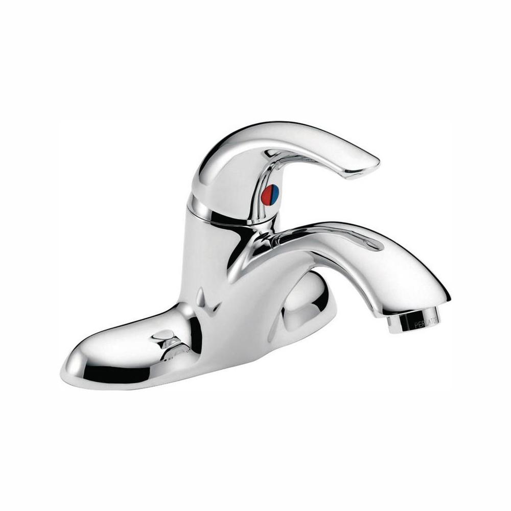 Delta Commercial 4 In Centerset Single Handle Bathroom Faucet In