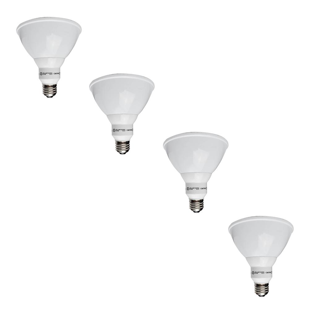 4 75 Par38 Wet Rated And Outdoor Safe Led Bulbs Light 85w Equivalent Warm White 3000k Par38 Dimmable Led Flood Light Bulb Energy Star 17 5