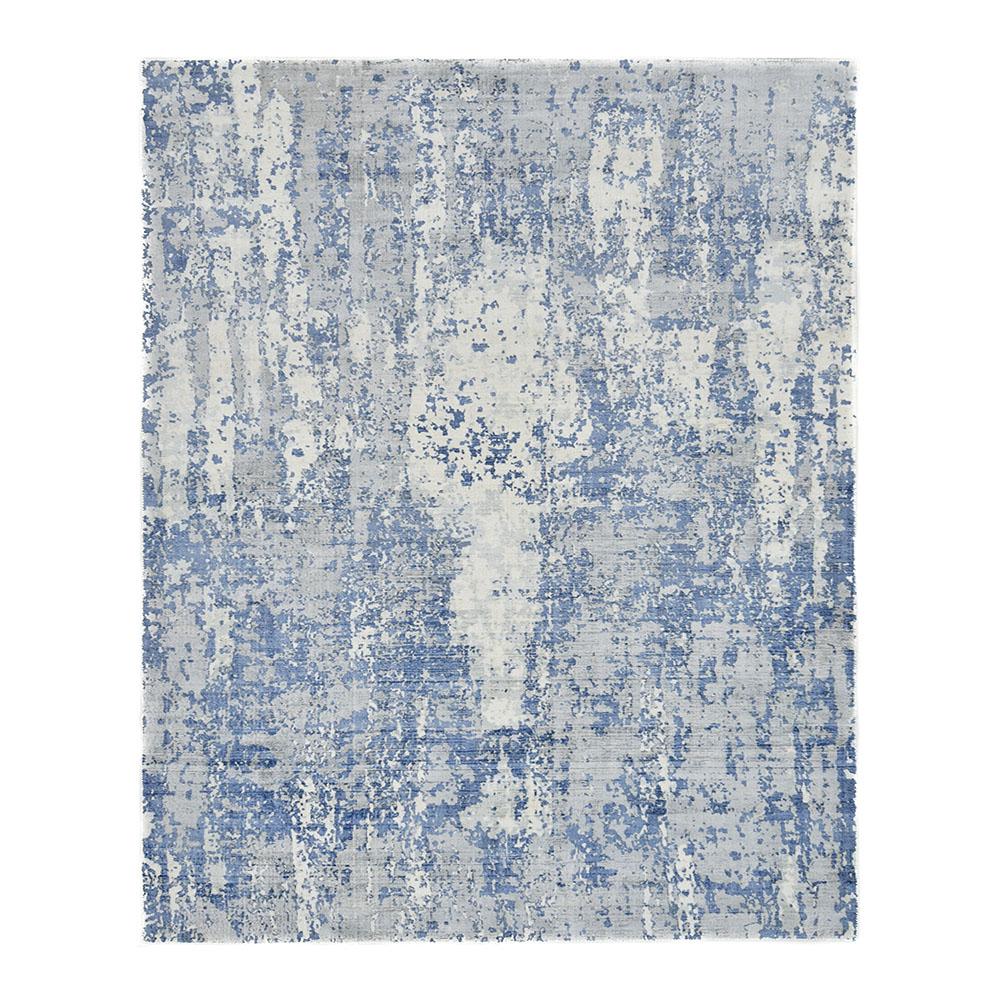 Solo Rugs Kala Gray 9 x 12 Loom Knotted Area RugS112909001200GRAY