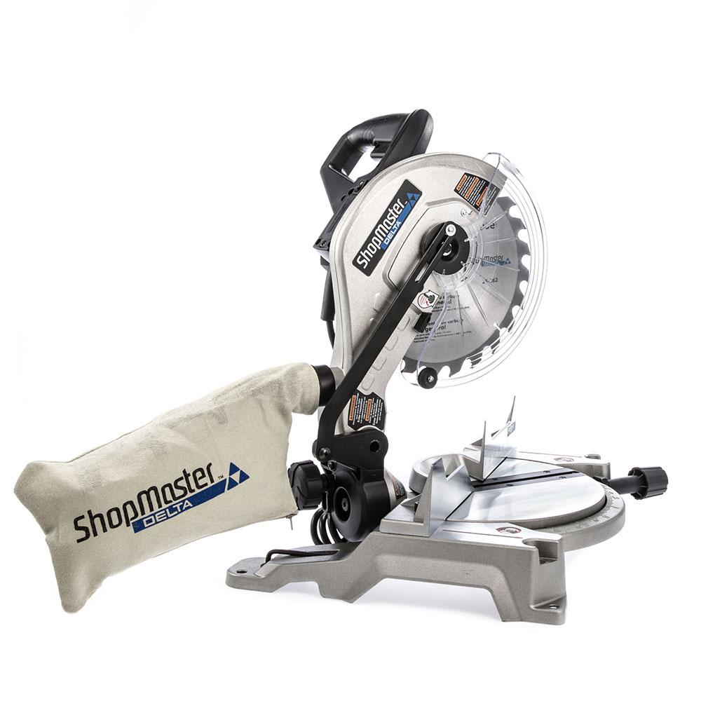 Delta Compound Miter Saw 10" 15 Amp Laser Guide OnePass Electric Brake
