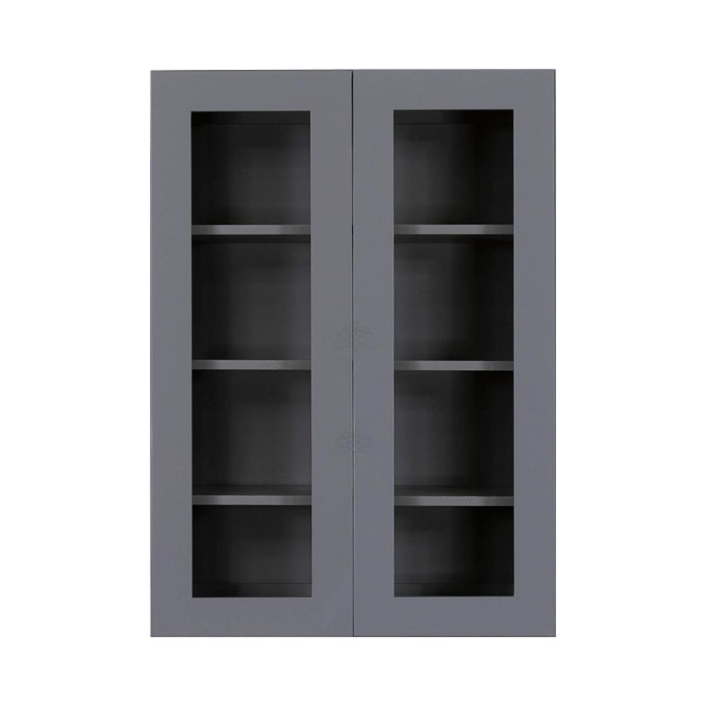 Lifeart Cabinetry Shaker Assembled 24x42x12 In Wall Mullion Door