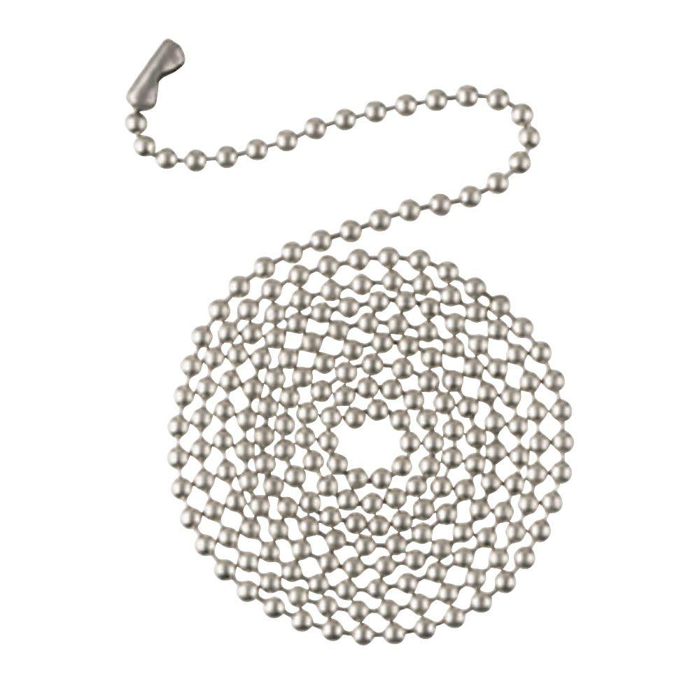 Westinghouse 3 Ft Brushed Nickel Beaded Chain With Connector