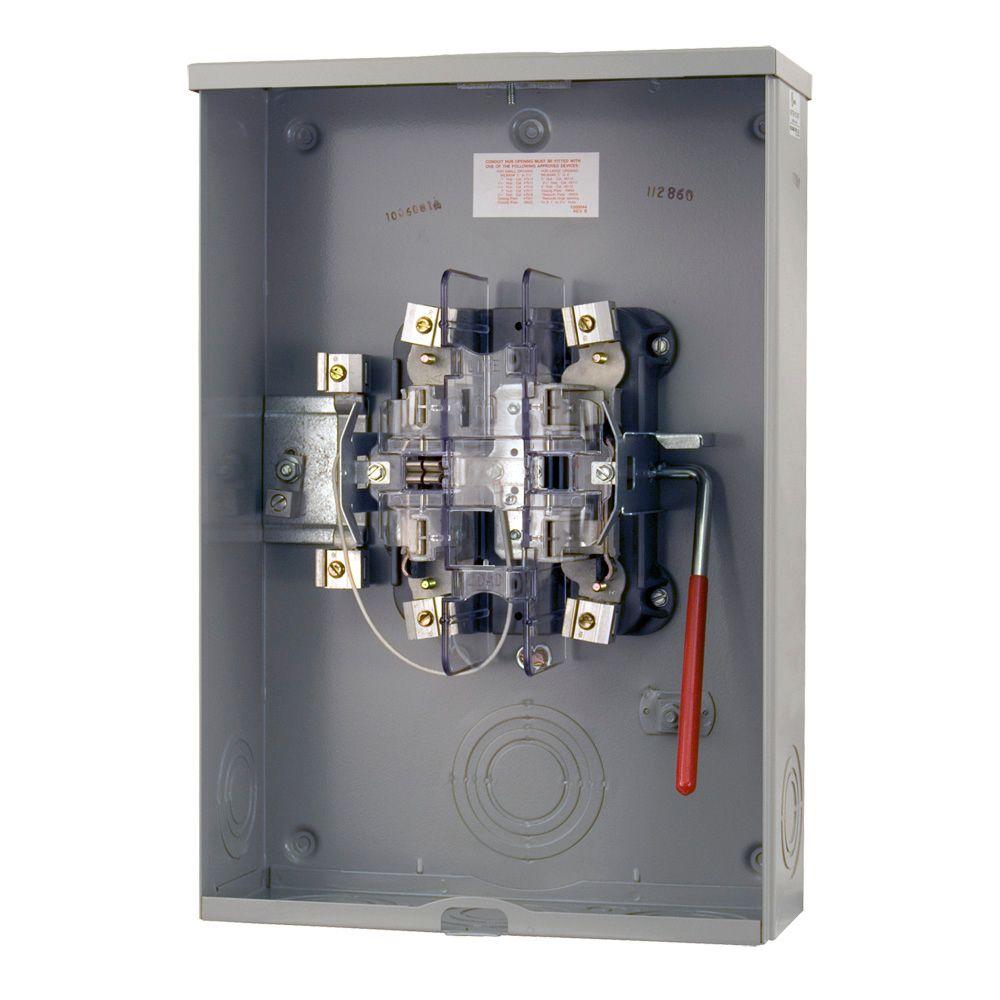 Milbank 125 Amp 5 Terminal Ringless Overhead Underground