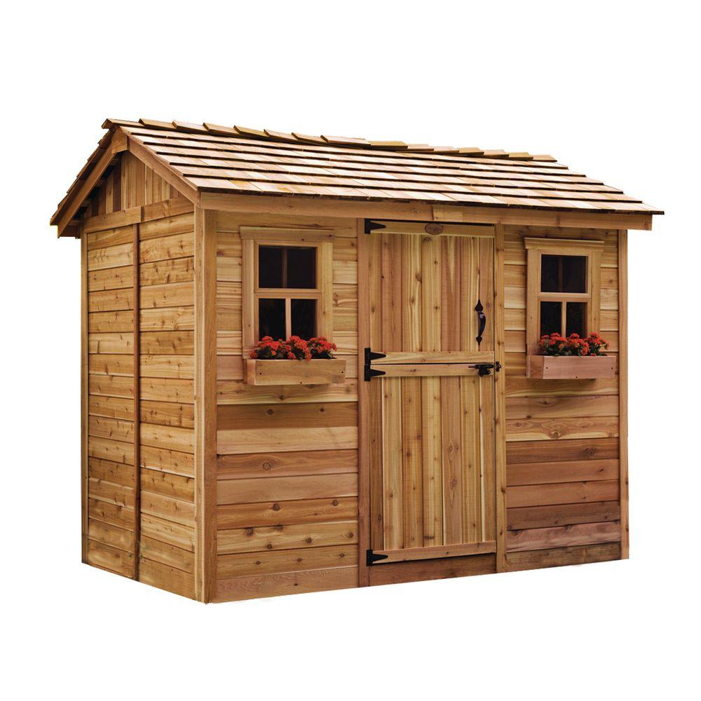 Outdoor Living Today Cabana 6 ft. x 9 ft. Western Red ... Outdoor Living Today Cabana 6 ft. x 9 ft. Western Red ... on Outdoor Living Today Cabana id=24904