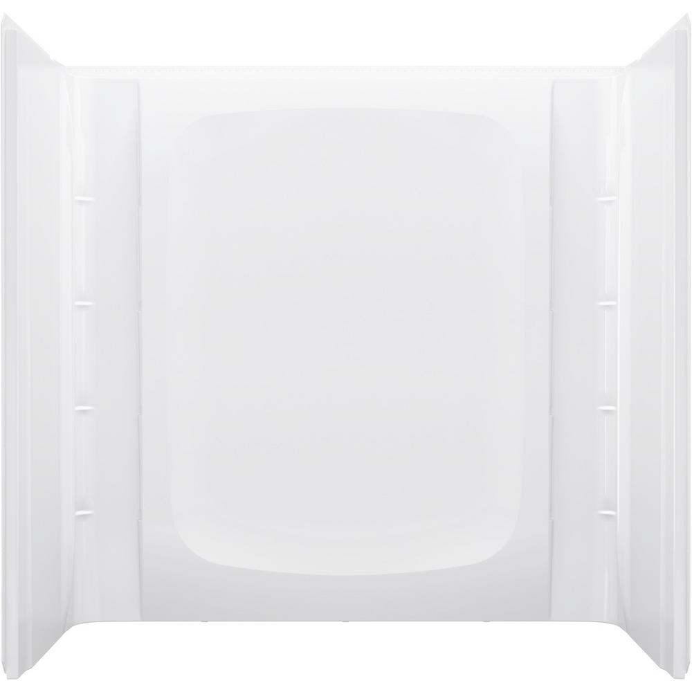 STERLING STORE+ 30 in. W x 60 in. H 3Piece DirecttoStud Alcove Wall