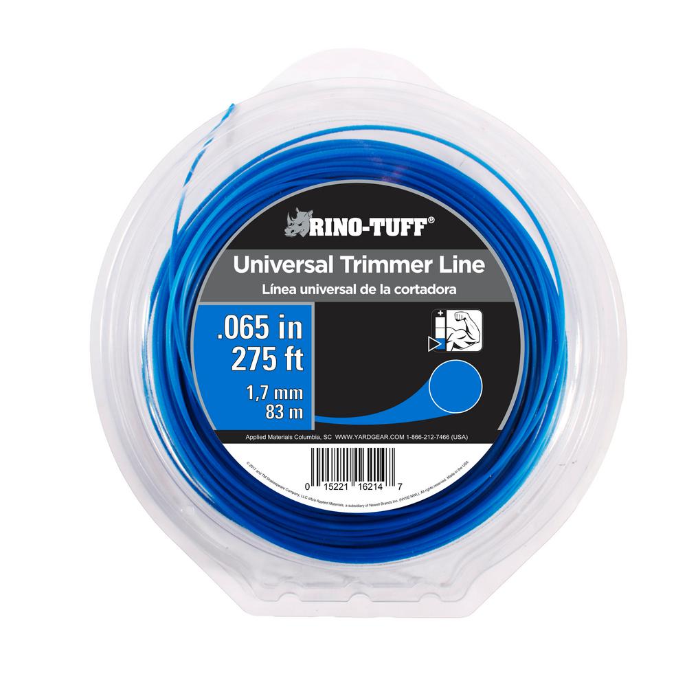 Rino Tuff Round 0 065 In X 275 Ft Universal Trimmer Line 16214 Rino Tuff Round 0 065 In X 275 Ft Universal Trimmer Line