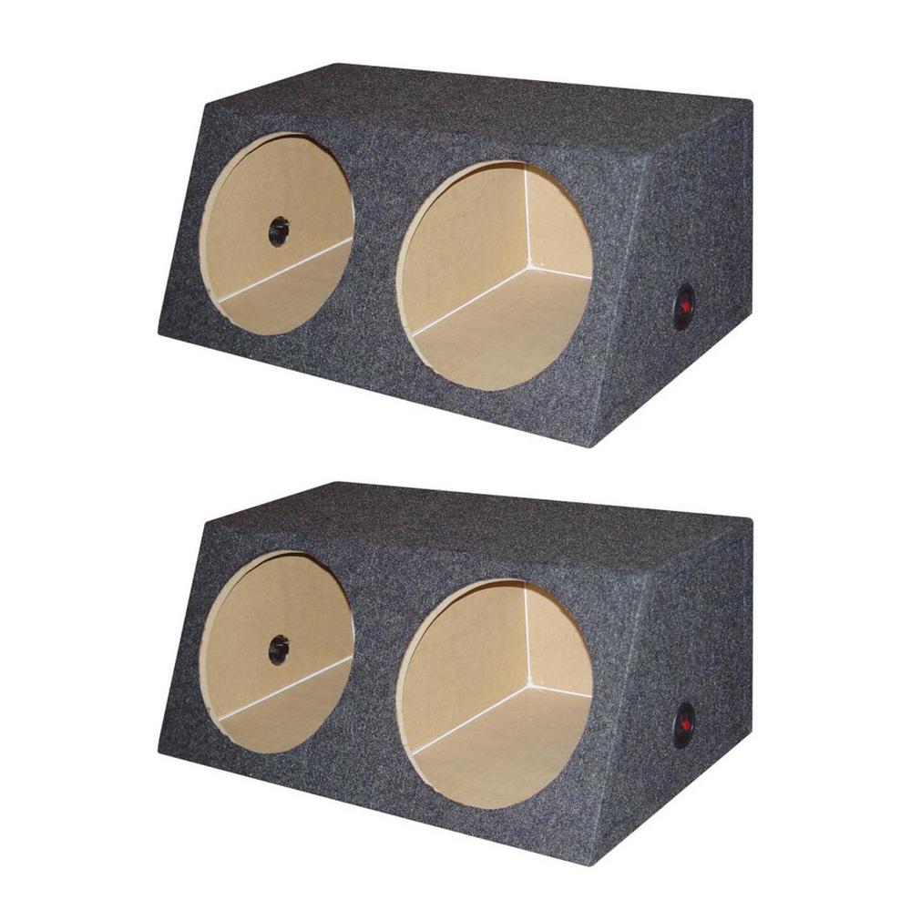 dual 12 sealed subwoofer box