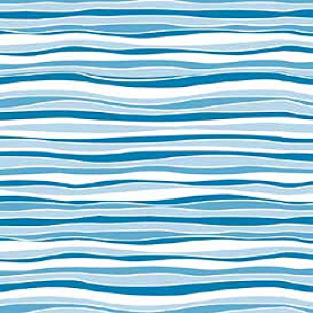 Con-Tact Creative Covering 18 inch x 20 ft. Wave Marina Self-Adhesive Vinyl... by Con-Tact