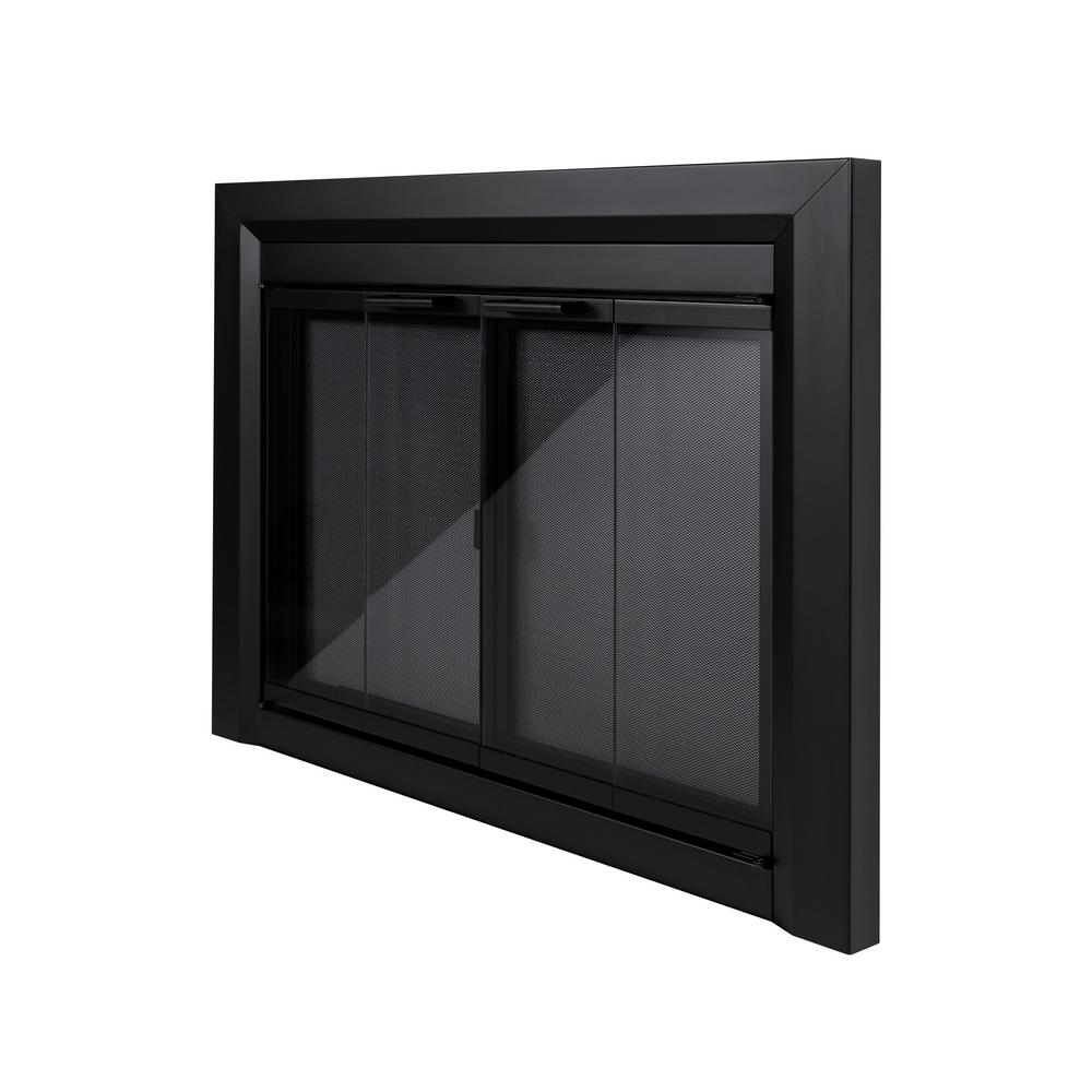 Pleasant Hearth Clairmont Small Glass Fireplace Doors Cm 3010 The Home Depot - Fireplace Door Home Depot Pleasant Hearth Clairmont Small Glass Fireplace Doors Cm 3010 The Home Depot - Fireplace Door Home Depot