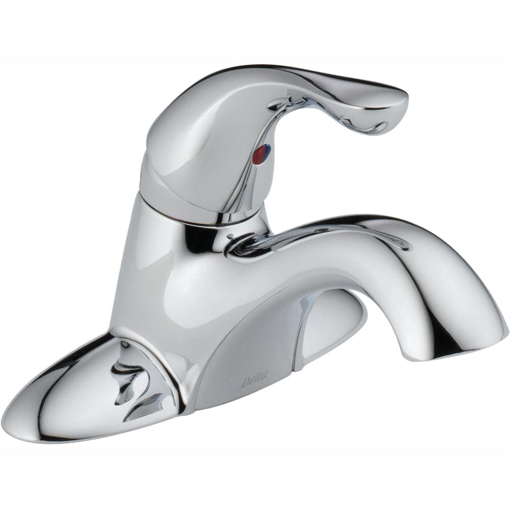 Chrome Delta Centerset Bathroom Faucets 501lf Wf 64 1000 