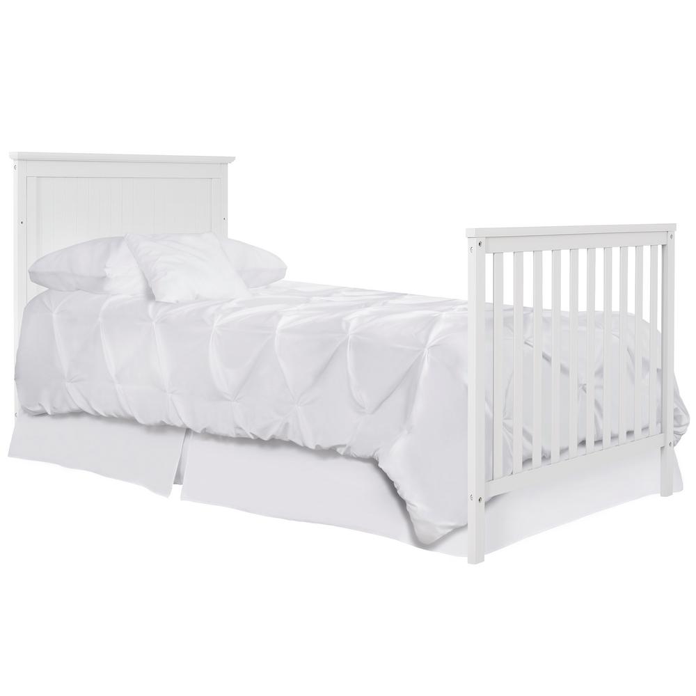 Dream On Me Ava White 4 In 1 Convertible Mini Crib 635 W The