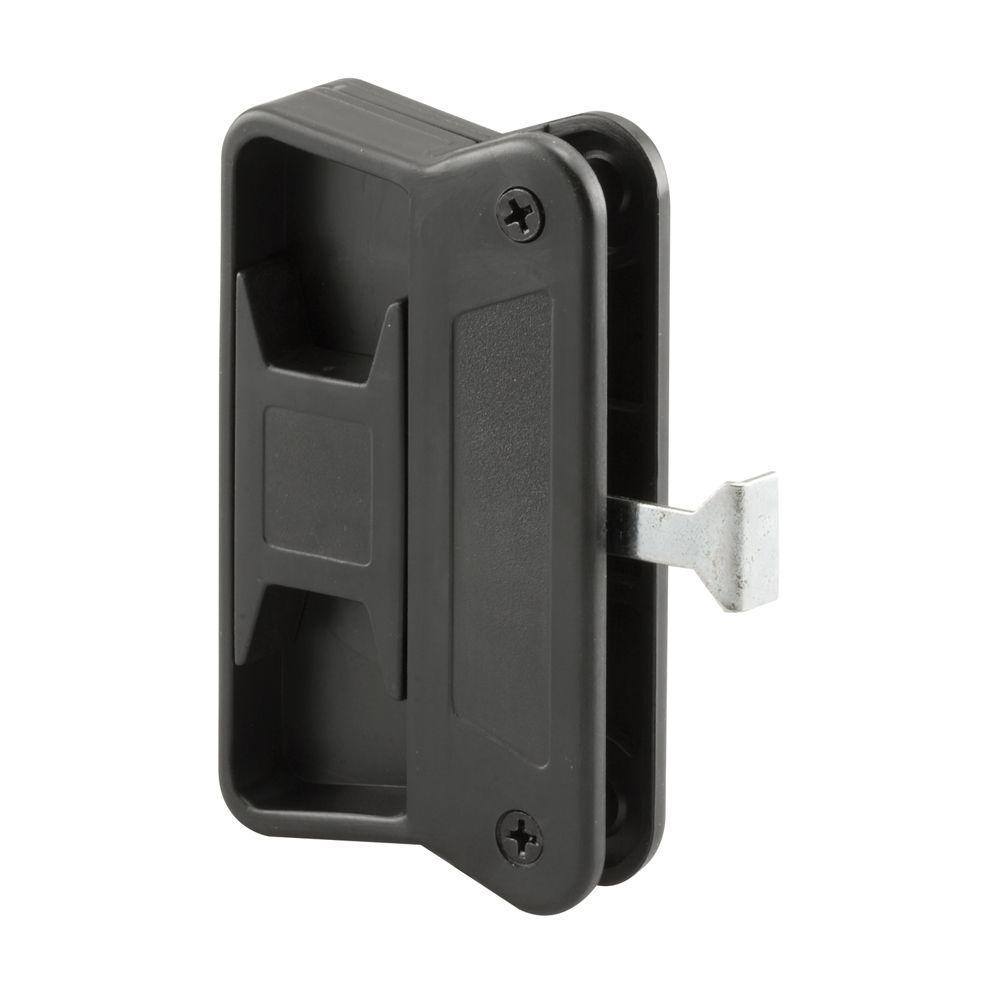 Black Prime Line Screen Door Accessories Storm Long Latch Black Sliding Screen Door Handle