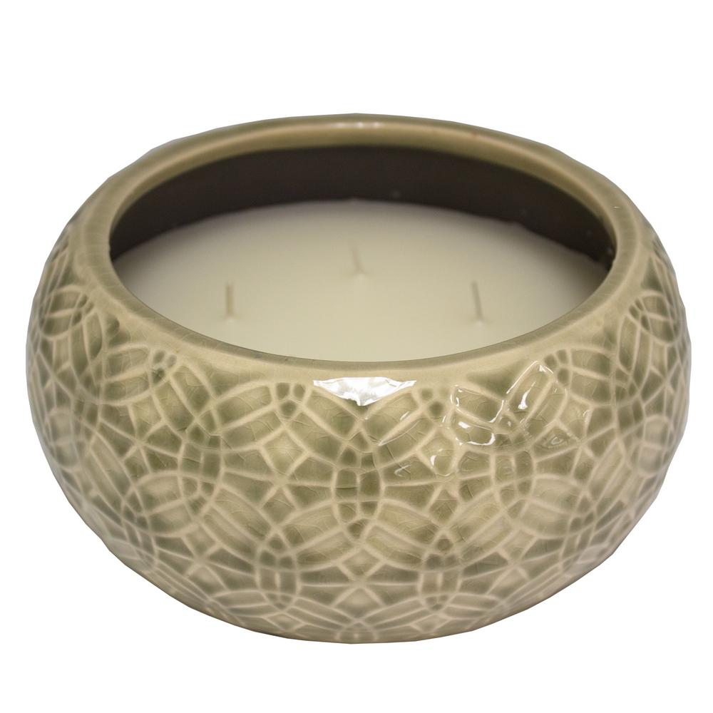 Trendspot 8 In Rivage Ceramic Citronella Multi Wick Candle In