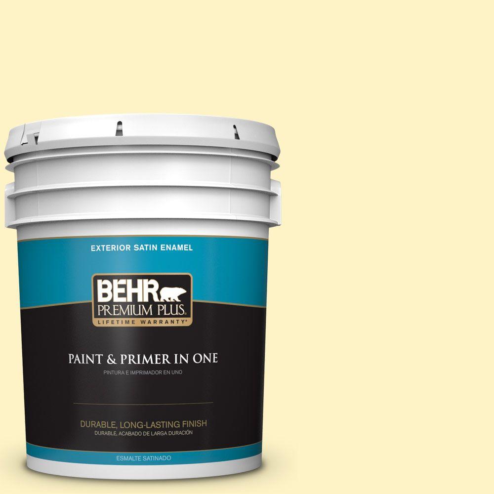 BEHR Premium Plus 5gal. P3102 Natural Light Satin Enamel Exterior