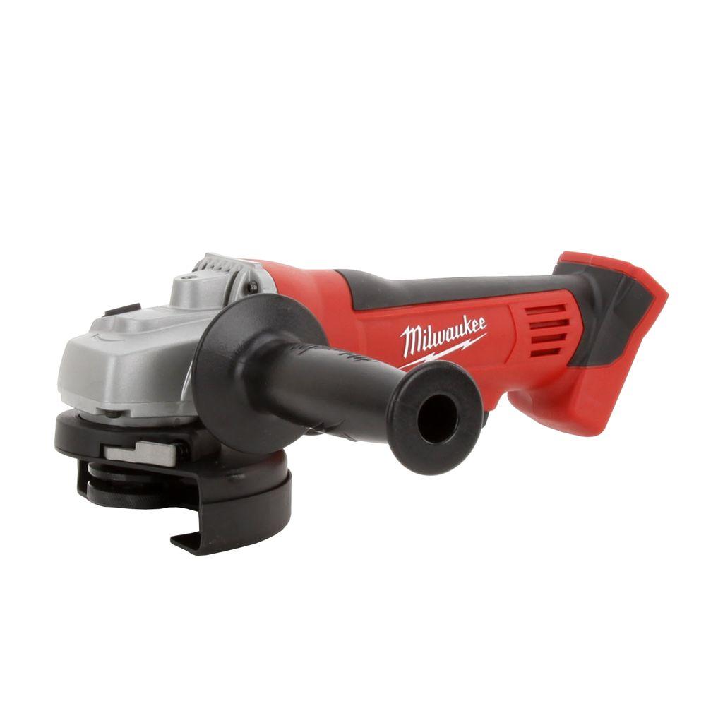 Milwaukee M18 18Volt LithiumIon Cordless 41/2 in. CutOff/Grinder