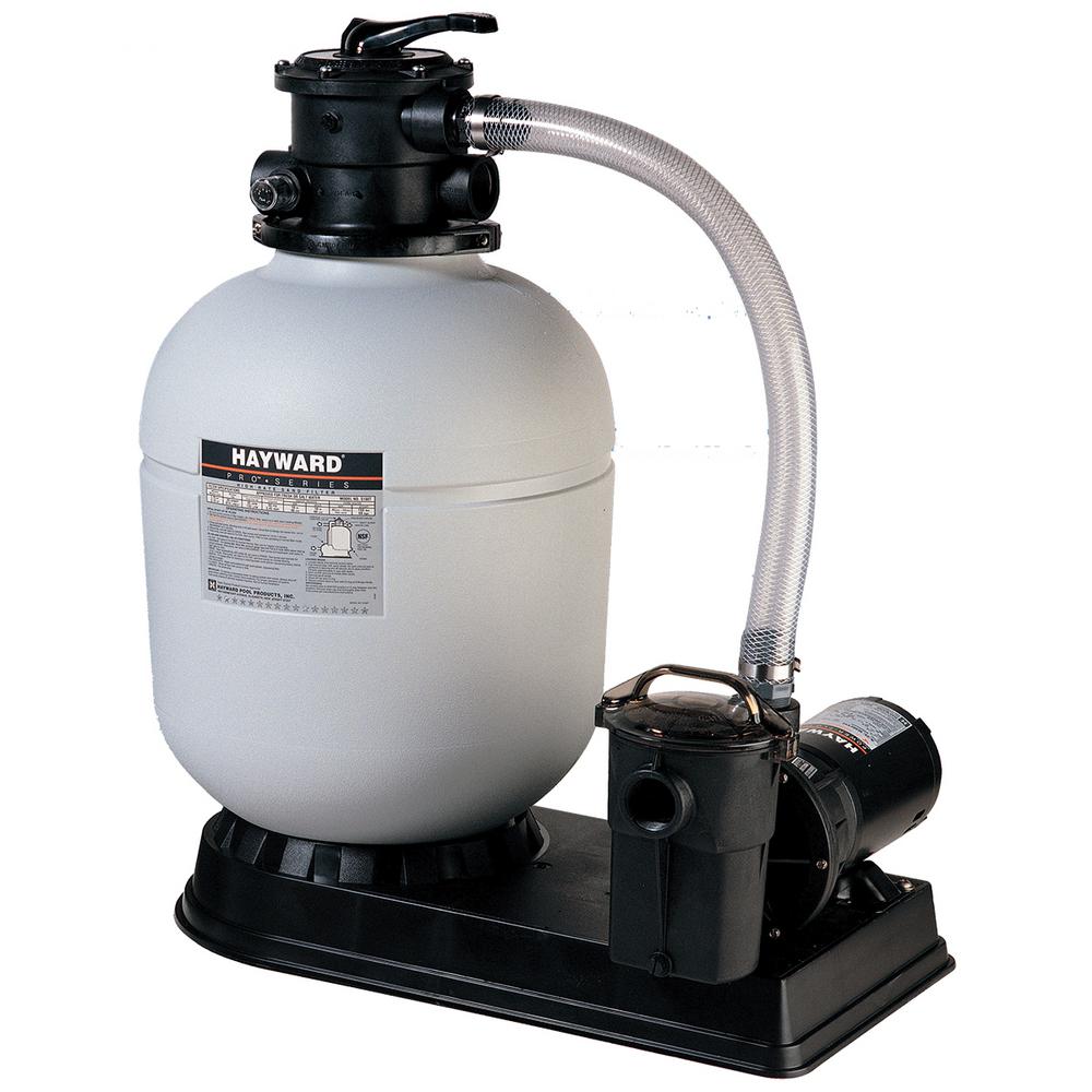 Hayward 16 in. Polymeric Sand Filter System with 1 HP