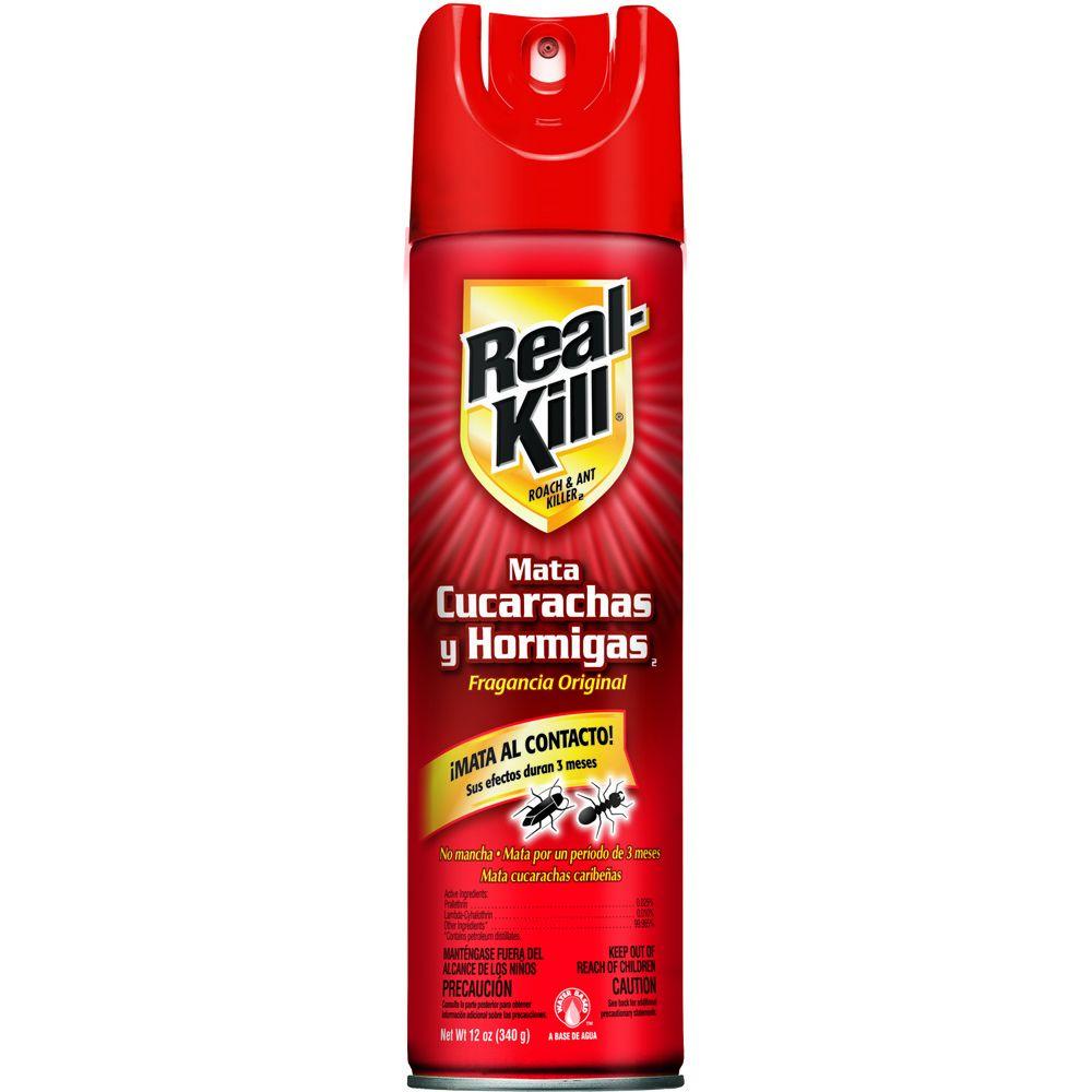 Real-Kill Roach and Ant Killer 12 oz. Aerosol Unscented ...