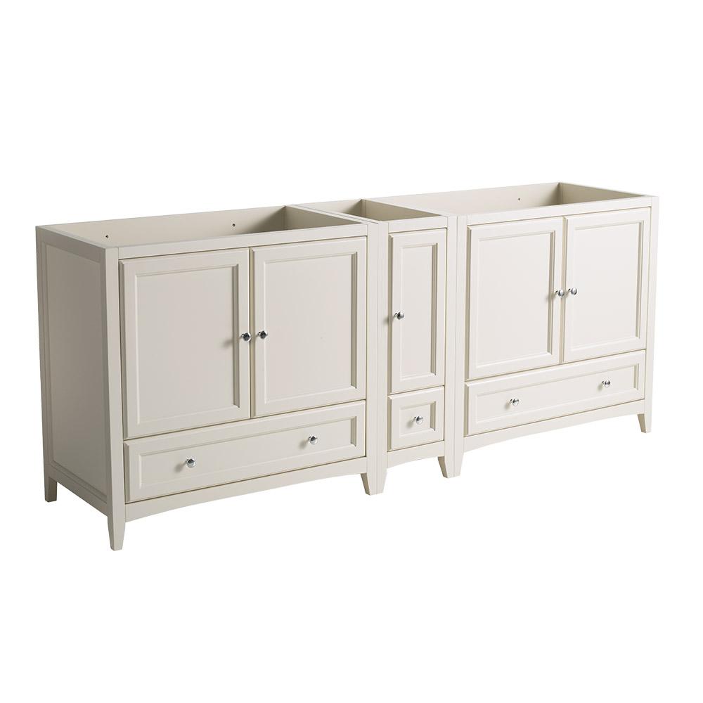 Fresca Oxford 82 75 In Traditional Double Bathroom Vanity Cabinet Antique White Fresca Oxford 82 75 In Traditional Double Bathroom Vanity Cabinet Antique White
