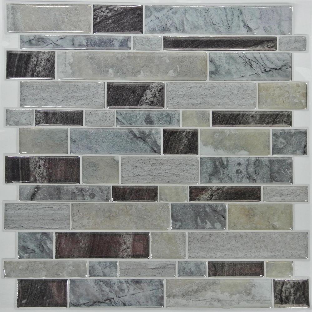 peel and stick stone tile home depot