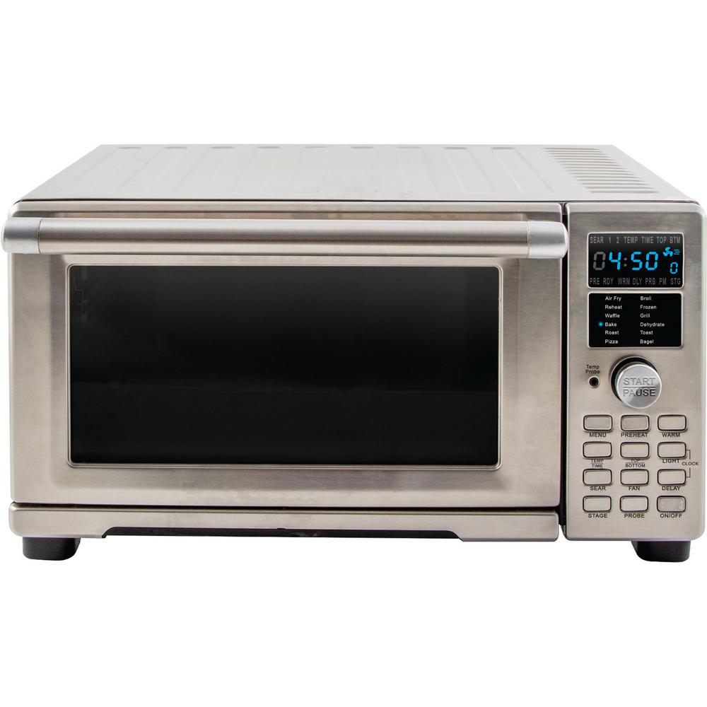 NuWave Bravo XL Air Fryer Stainless Steel Toaster Oven-20801 - The Home