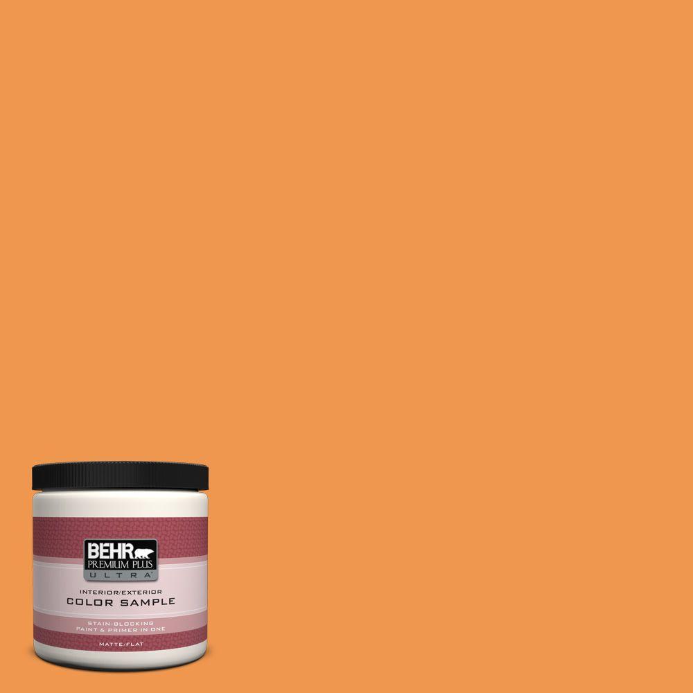 BEHR Premium Plus Ultra 8 oz. #270B-6 Autumn Orange Interior/Exterior