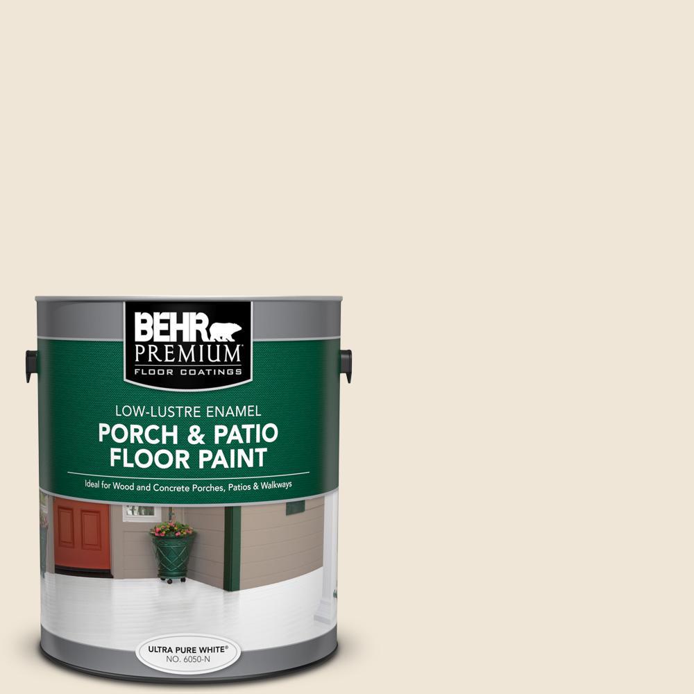 Behr Premium 1 Gal 710c 1 Parchment Paper Low Lustre Enamel